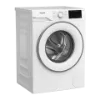 Hotpoint HEV841WUK 8kg 1400 Spin Washing Machine - White_angled view