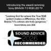 Sony K85XR75M2PB.UKA 85" BRAVIA 7 II True RGB LED 4K Google TV with AI XR Processor - Black_sound advice