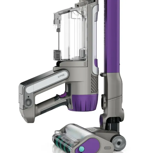 Shark IP1251UK PowerDetect Cordless Vacuum Cleaner - 70 Minutes Run Time - Purple/Grey_handheld 