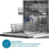 Sensis DWBI0213FSDWA Integrated Dishwasher - White - 13 Place Settings_self clean