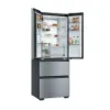 Haier HFKR5718DNMM 60/40 Total No Frost Multi-door Fridge Freezer - Inox