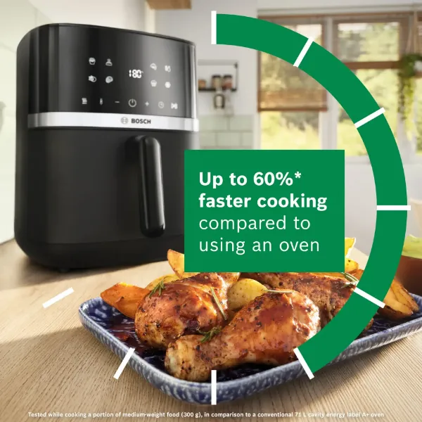 Bosch MAF462B0GB Series 4 Air Fryer Black_fast