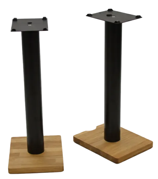 Mitchell Acoustics 7020200 uStream Speaker Floor Stands - Black_main