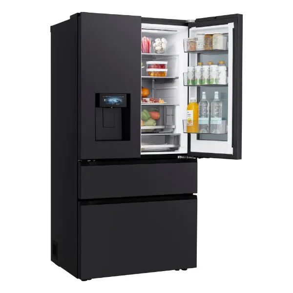 LG GMGW50DEEV Total No Frost Multi/French door American Fridge Freezer - Black