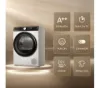 Hisense 3S Series DH3S802BW3 WiFi-enabled 8kg Heat Pump Tumble Dryer - White