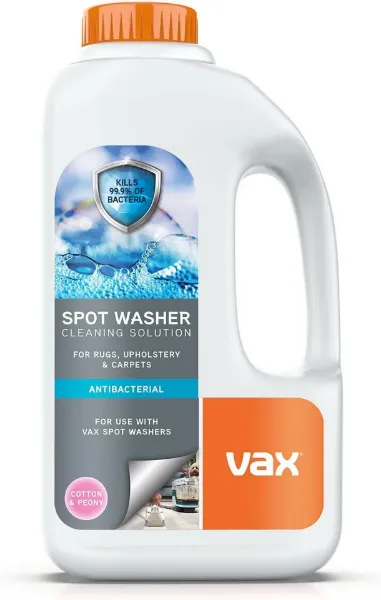 Vax 1-9-142885 Spotwash Antibacterial Solution 1.5L COTTON & PEONY_main